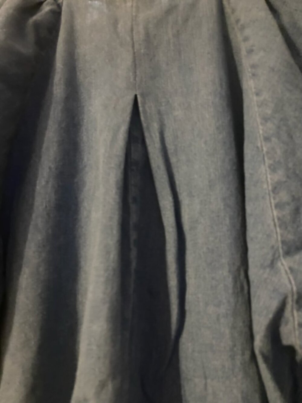 Umgee mini denim dress, size large - Picture 6 of 7